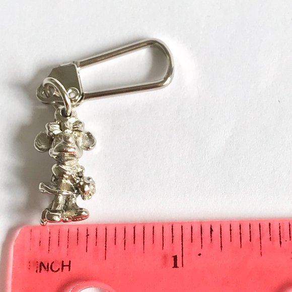Vintage Minnie Mouse 3D Charm Zipper Pull Backpack Purse  Disney Keychain - Picture 10 of 10